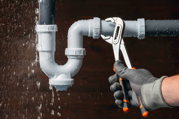 Professional Drain Cleaning technician working in East Greenwich, RI